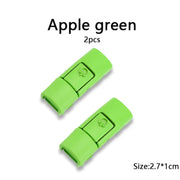 FnLune Colorful Metal Shoelace Clip Press buckle Shoelaces Press Lock Shoes Accessories AF1 Sneakers Kits Metal Laces Tip - FnLune