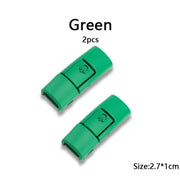 FnLune Colorful Metal Shoelace Clip Press buckle Shoelaces Press Lock Shoes Accessories AF1 Sneakers Kits Metal Laces Tip - FnLune