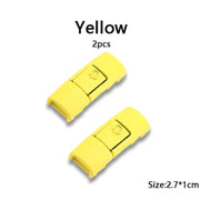 FnLune Colorful Metal Shoelace Clip Press buckle Shoelaces Press Lock Shoes Accessories AF1 Sneakers Kits Metal Laces Tip - FnLune