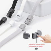 FnLune Colorful Metal Shoelace Clip Press buckle Shoelaces Press Lock Shoes Accessories AF1 Sneakers Kits Metal Laces Tip - FnLune