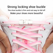 FnLune Colorful Metal Shoelace Clip Press buckle Shoelaces Press Lock Shoes Accessories AF1 Sneakers Kits Metal Laces Tip - FnLune