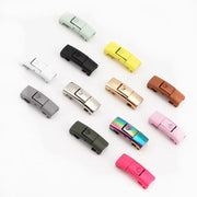 FnLune Colorful Metal Shoelace Clip Press buckle Shoelaces Press Lock Shoes Accessories AF1 Sneakers Kits Metal Laces Tip - FnLune