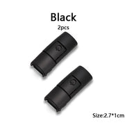 FnLune Colorful Metal Shoelace Clip Press buckle Shoelaces Press Lock Shoes Accessories AF1 Sneakers Kits Metal Laces Tip - FnLune