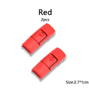 FnLune Colorful Metal Shoelace Clip Press buckle Shoelaces Press Lock Shoes Accessories AF1 Sneakers Kits Metal Laces Tip - FnLune