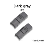 FnLune Colorful Metal Shoelace Clip Press buckle Shoelaces Press Lock Shoes Accessories AF1 Sneakers Kits Metal Laces Tip - FnLune