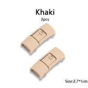 FnLune Colorful Metal Shoelace Clip Press buckle Shoelaces Press Lock Shoes Accessories AF1 Sneakers Kits Metal Laces Tip - FnLune