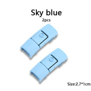 FnLune Colorful Metal Shoelace Clip Press buckle Shoelaces Press Lock Shoes Accessories AF1 Sneakers Kits Metal Laces Tip - FnLune