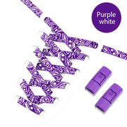 FnLune Colorful Press Lock Shoelaces Without ties AF1/AJ - FnLune