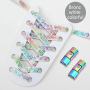 FnLune Colorful Press Lock Shoelaces Without ties AF1/AJ - FnLune