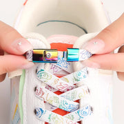 FnLune Colorful Press Lock Shoelaces Without ties AF1/AJ - FnLune