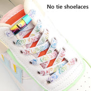 FnLune Colorful Press Lock Shoelaces Without ties AF1/AJ - FnLune