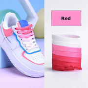 FnLune Colorful Shoelaces Candy Gradient Party Camping Boots Shoe Laces - FnLune