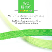 FnLune Colorful Shoelaces Candy Gradient Party Camping Boots Shoe Laces - FnLune