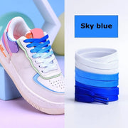 FnLune Colorful Shoelaces Candy Gradient Party Camping Boots Shoe Laces - FnLune