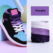 FnLune Colorful Shoelaces Candy Gradient Party Camping Boots Shoe Laces - FnLune