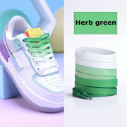 FnLune Colorful Shoelaces Candy Gradient Party Camping Boots Shoe Laces - FnLune