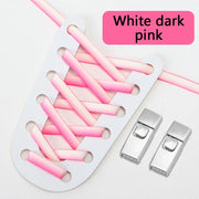 FnLune Colourful Elastic Laces Sneakers New Lock Shoelaces without ties - FnLune