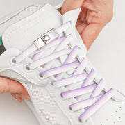 FnLune Colourful Elastic Laces Sneakers New Lock Shoelaces without ties - FnLune