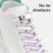 FnLune Colourful Elastic Laces Sneakers New Lock Shoelaces without ties - FnLune