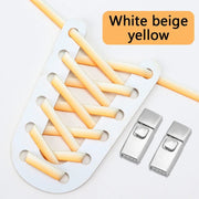 FnLune Colourful Elastic Laces Sneakers New Lock Shoelaces without ties - FnLune