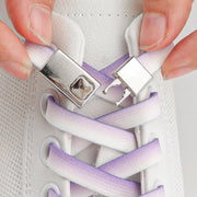 FnLune Colourful Elastic Laces Sneakers New Lock Shoelaces without ties - FnLune