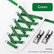 FnLune Cross Lock Shoelaces Without ties Rainbow Elastic Lace - FnLune