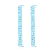 FnLune Curly No Tie Shoelaces Replacement Elastic Anti - fall Spring Shoe Laces Creative Kid Shoe Laces - FnLune