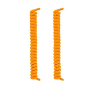 FnLune Curly No Tie Shoelaces Replacement Elastic Anti - fall Spring Shoe Laces Creative Kid Shoe Laces - FnLune