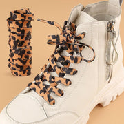 FnLune Dragon Tiger Leopard Snake 3 Colors Fashion Colorful Shoelaces Creative Unisex Flat Canvas Sneakers Shoes Laces Shoes Strings - FnLune