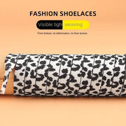 FnLune Dragon Tiger Leopard Snake 3 Colors Fashion Colorful Shoelaces Creative Unisex Flat Canvas Sneakers Shoes Laces Shoes Strings - FnLune