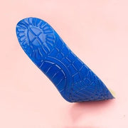 FnLune Elastic Gel Sports Insole Suede Soft Shock - absorbing Nonslip Arch Support Cut - out Full Palm Insole Memory Foam Foot Correction - FnLune