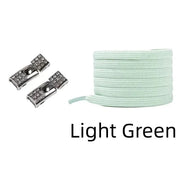 FnLune Elastic Laces Diamond Cross Locks Shoelaces Without tie - FnLune