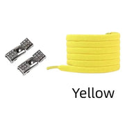 FnLune Elastic Laces Diamond Cross Locks Shoelaces Without tie - FnLune