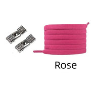 FnLune Elastic Laces Diamond Cross Locks Shoelaces Without tie - FnLune