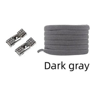 FnLune Elastic Laces Diamond Cross Locks Shoelaces Without tie - FnLune