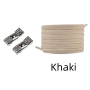 FnLune Elastic Laces Diamond Cross Locks Shoelaces Without tie - FnLune