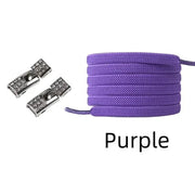 FnLune Elastic Laces Diamond Cross Locks Shoelaces Without tie - FnLune