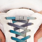 FnLune Elastic Laces Sneakers Colorful Press Lock Shoe laces without ties - FnLune