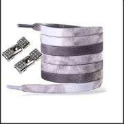 FnLune Elastic Laces Sneakers Diamond Cross Locks Shoelaces Without ties - FnLune