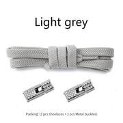 FnLune Elastic Laces Sneakers Diamond Cross Locks Shoelaces Without ties - FnLune