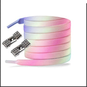 FnLune Elastic Laces Sneakers Diamond Cross Locks Shoelaces Without ties - FnLune