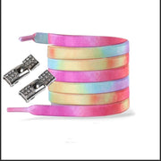 FnLune Elastic Laces Sneakers Diamond Cross Locks Shoelaces Without ties - FnLune