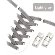 FnLune Elastic Laces Sneakers Press Lock Shoelaces Without Ties - FnLune