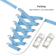 FnLune Elastic Laces Sneakers Press Lock Shoelaces Without Ties - FnLune