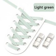 FnLune Elastic Laces Sneakers Press Lock Shoelaces Without Ties - FnLune
