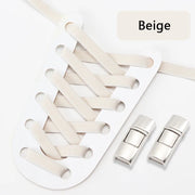 FnLune Elastic Laces Sneakers Press Lock Shoelaces Without Ties - FnLune