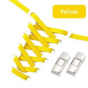 FnLune Elastic Laces Sneakers Press Lock Shoelaces Without Ties - FnLune