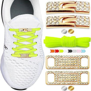 FnLune Elastic No Tie Flat Shoe - FnLune