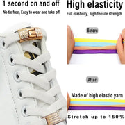 FnLune Elastic No Tie Flat Shoe - FnLune