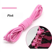 FnLune Elastic Shoelaces Round Locking No Tie Shoe Laces - FnLune